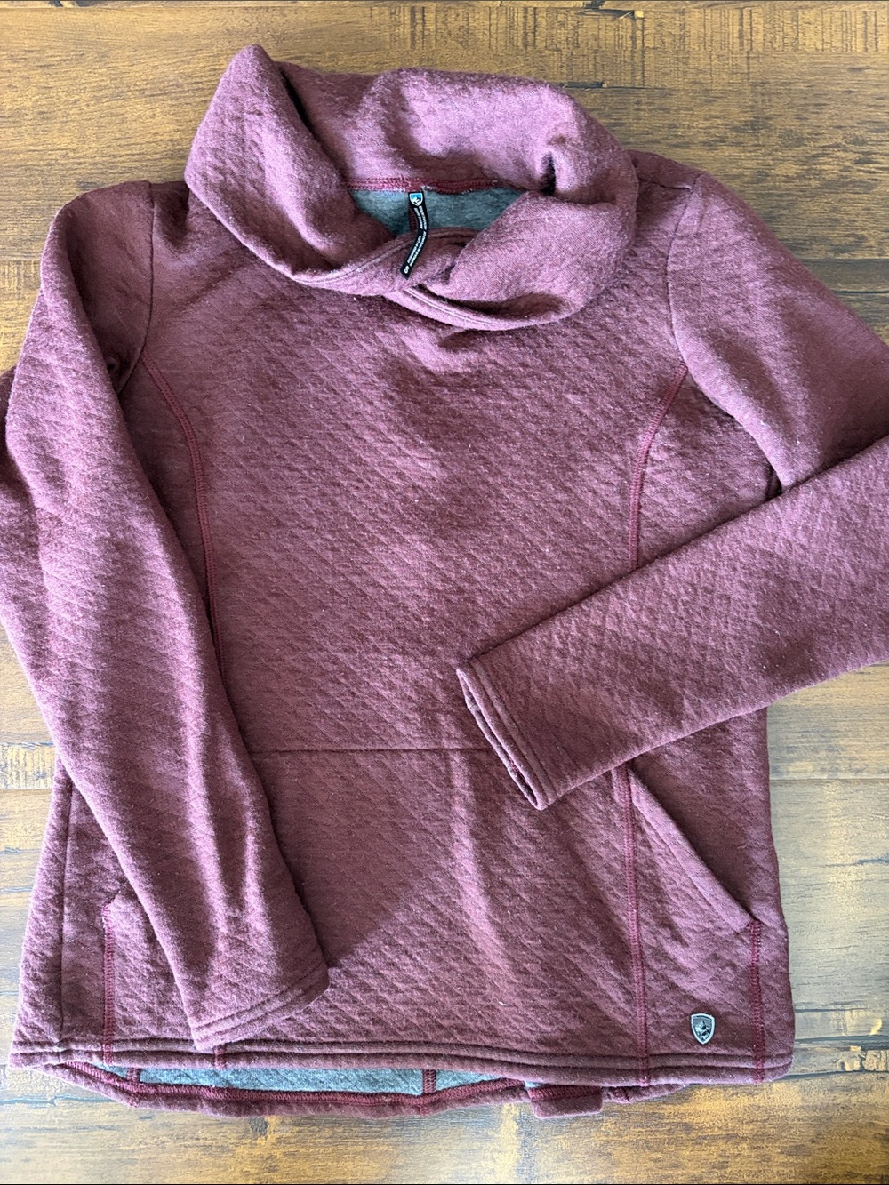 Kuhl Women's Quilted Pullover Jacket in Dusty Rose